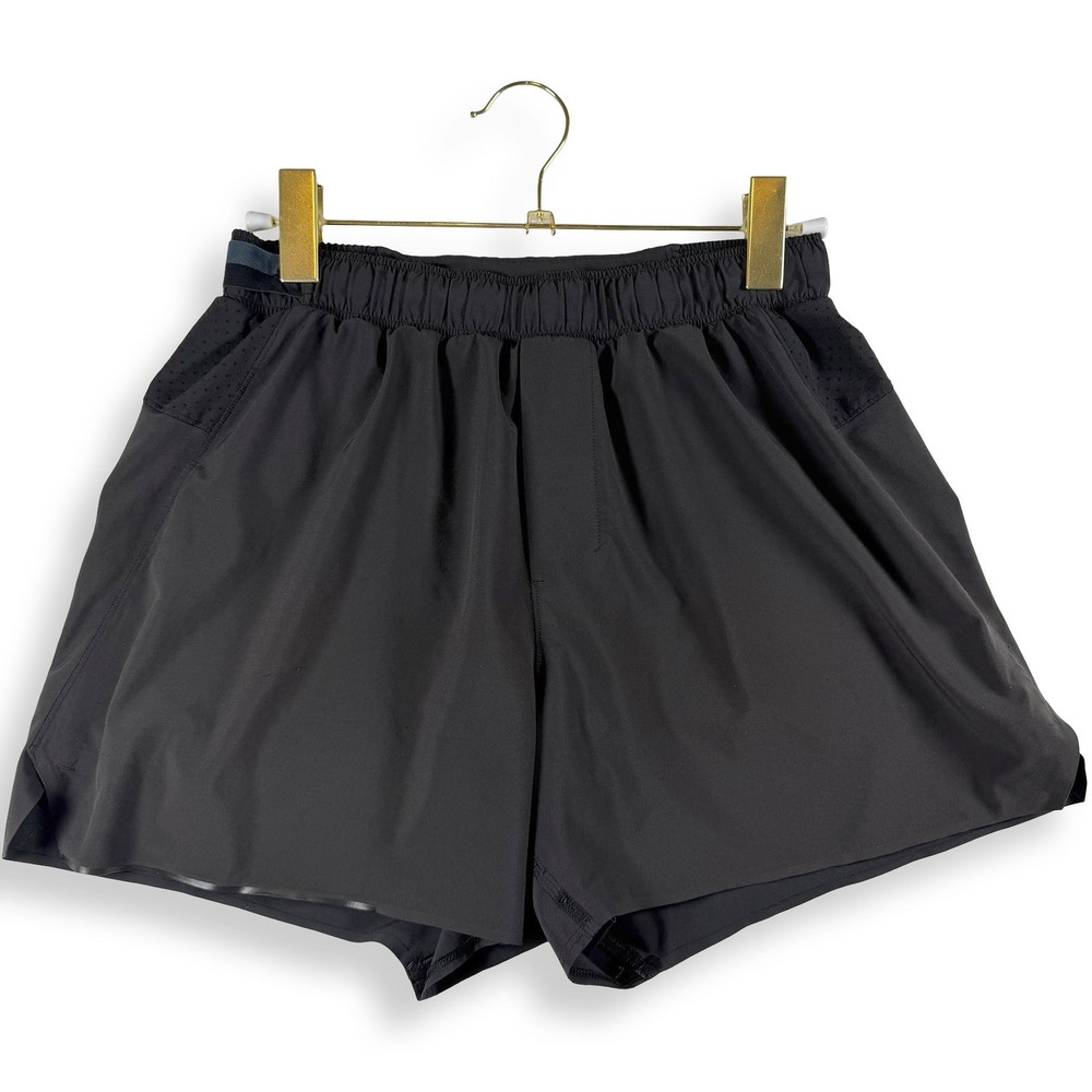 Lululemon Surge 3 Inch Lined Shorts Mens Small Black Running Swift Ultra 2016